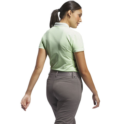 Adidas Ultimate365 Tour Primeknit Damengolfpoloshirt Jade