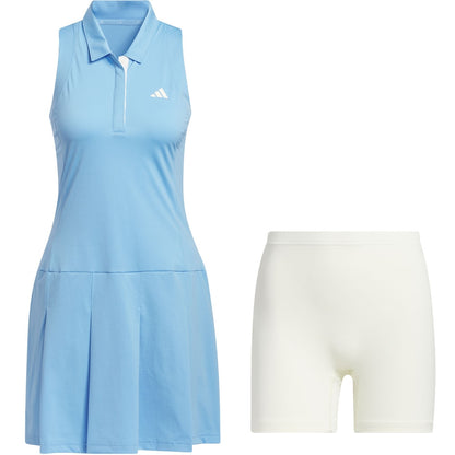 Adidas Ultimate365 Tour Pleated Damengolfkleid Blue
