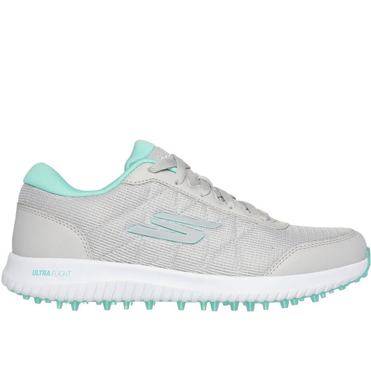 Skechers Go Golf Max Fairway 4 Damengolfschuhe Grau-Türkis