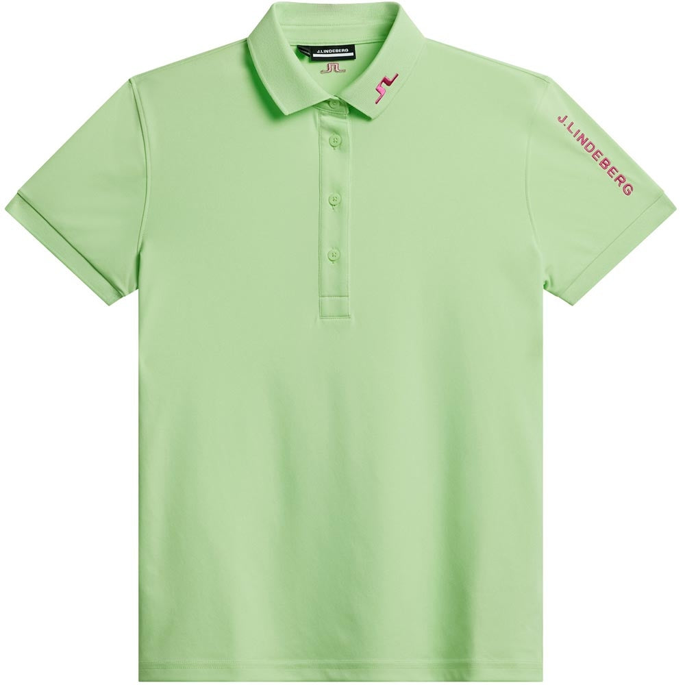 Lindeberg W Tour Tech Damengolfpoloshirt Green