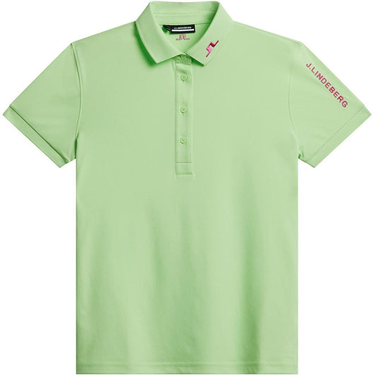 Lindeberg W Tour Tech Damengolfpoloshirt Green