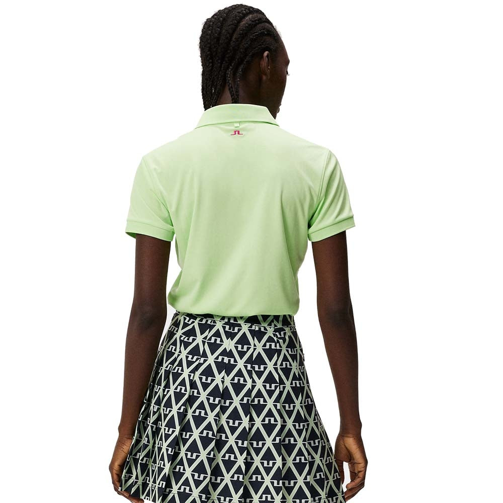 Lindeberg W Tour Tech Damengolfpoloshirt Green