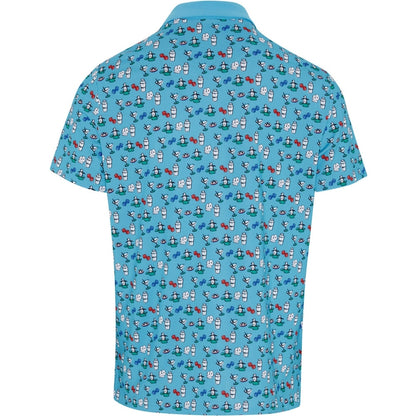 Penguin The Player All-Over Print Herrengolfpoloshirt Print