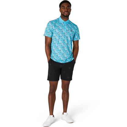 Penguin The Player All-Over Print Herrengolfpoloshirt Print