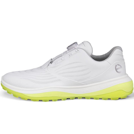 Ecco Golf LT1 BOA Herrengolfschuhe Weiss
