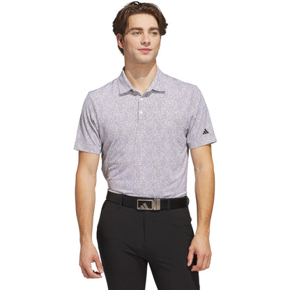 adidas Ultimate365 Mini Bunker Herrenpoloshirt white/black