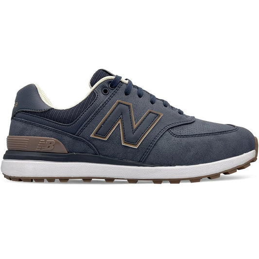 New Balance NB 574 Greens v2 Spikeless Herrengolfschuhe Navy-Gum