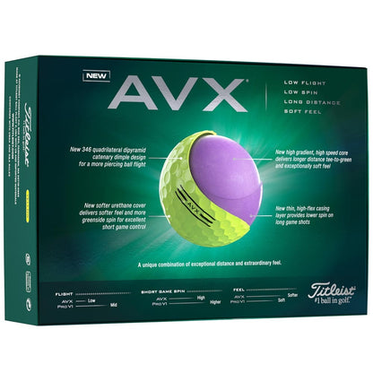 Titleist AVX Golfbälle 2024