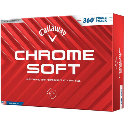 Callaway Chrome Soft Triple Track Golfbälle