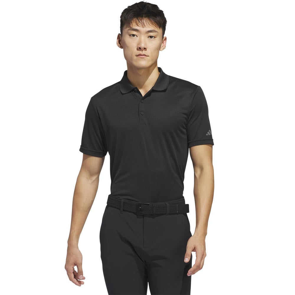 Adidas Adi Perf Herrengolfpoloshirt Schwarz