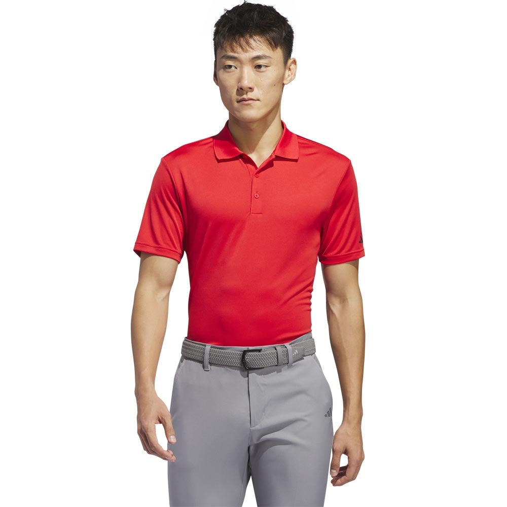 Adidas Adi Perf Herrengolfpoloshirt Rot