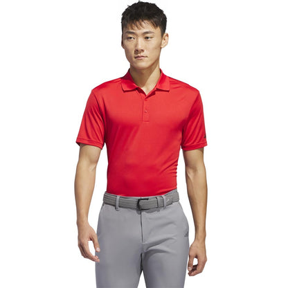 Adidas Adi Perf Herrengolfpoloshirt Rot