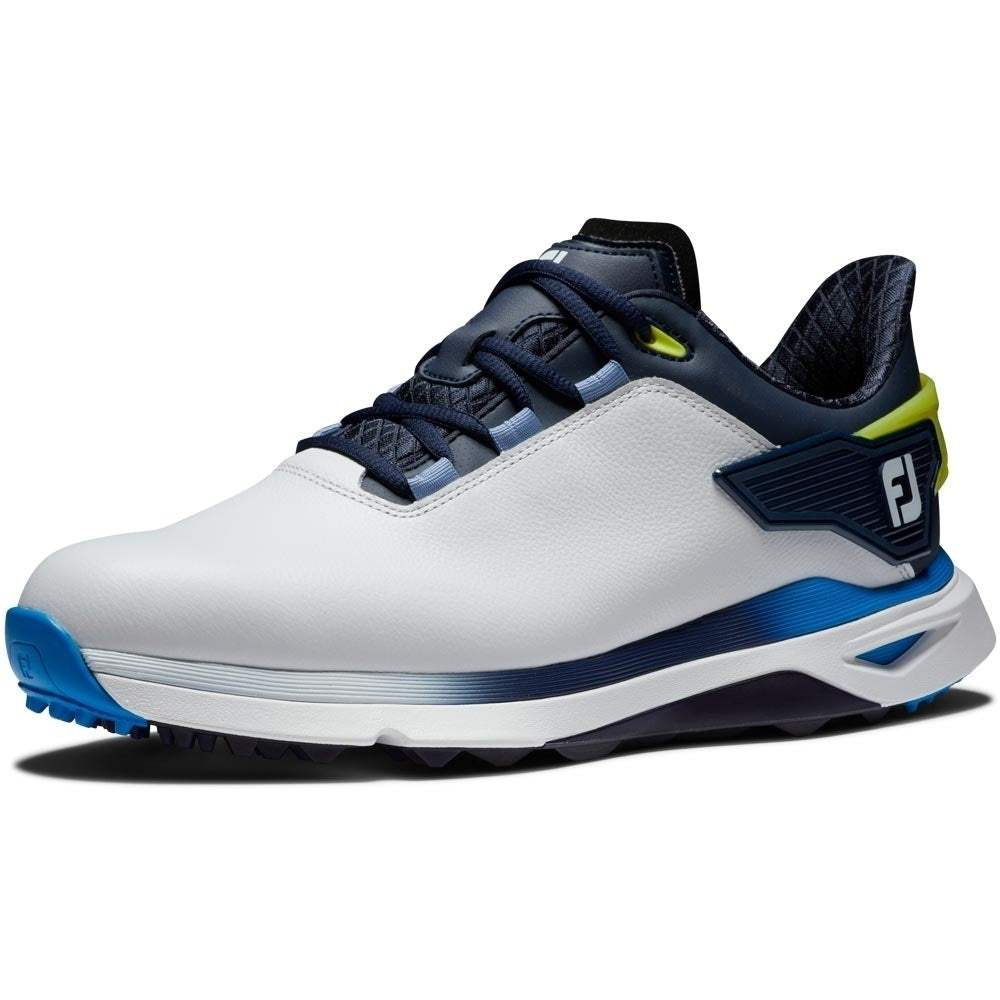 FootJoy Pro SLX Herrengolfschuhe Weiss-Navy-Blue