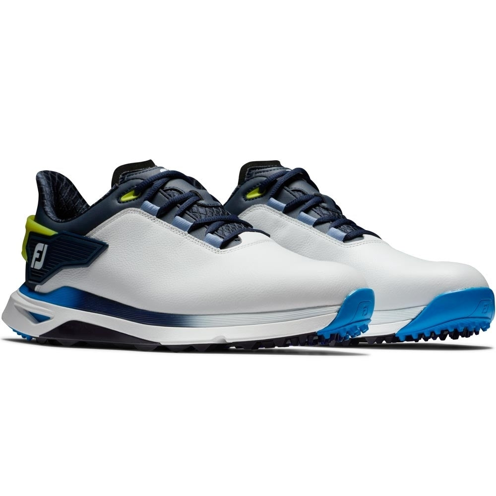 FootJoy Pro SLX Herrengolfschuhe Weiss-Navy-Blue