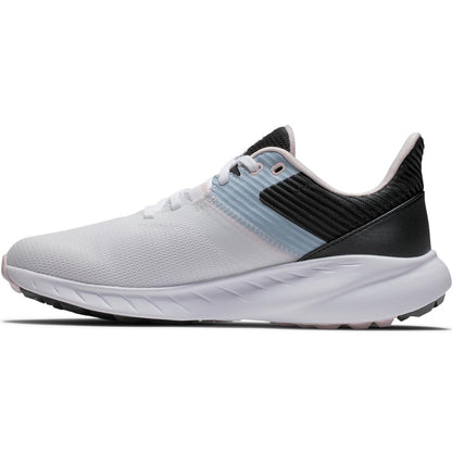 FootJoy Flex Damengolfschuh Weiss-Blau-Schwarz