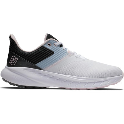 FootJoy Flex Damengolfschuh Weiss-Blau-Schwarz