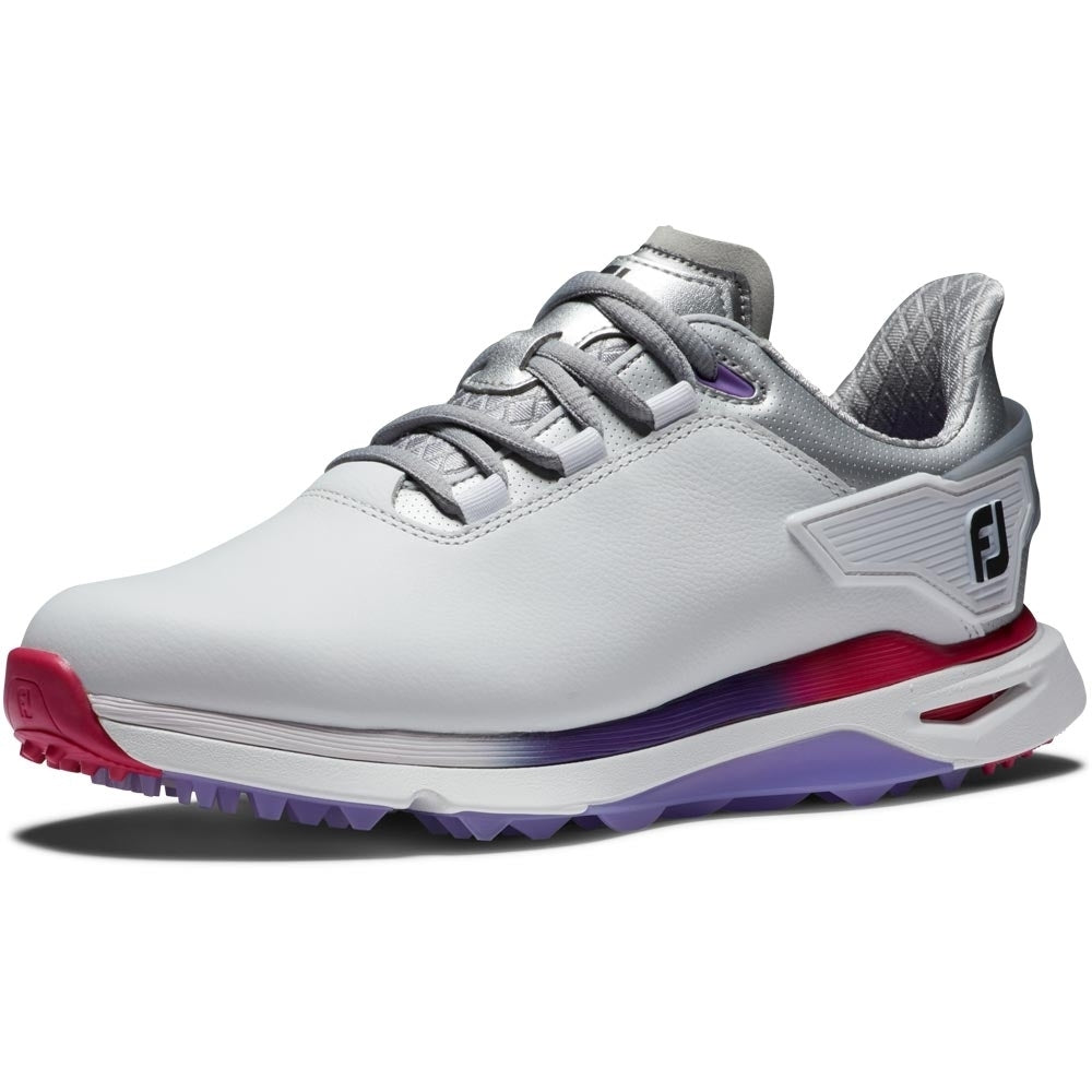 FootJoy Pro SLX Damengolfschuh Weiss-Silver-Bunt