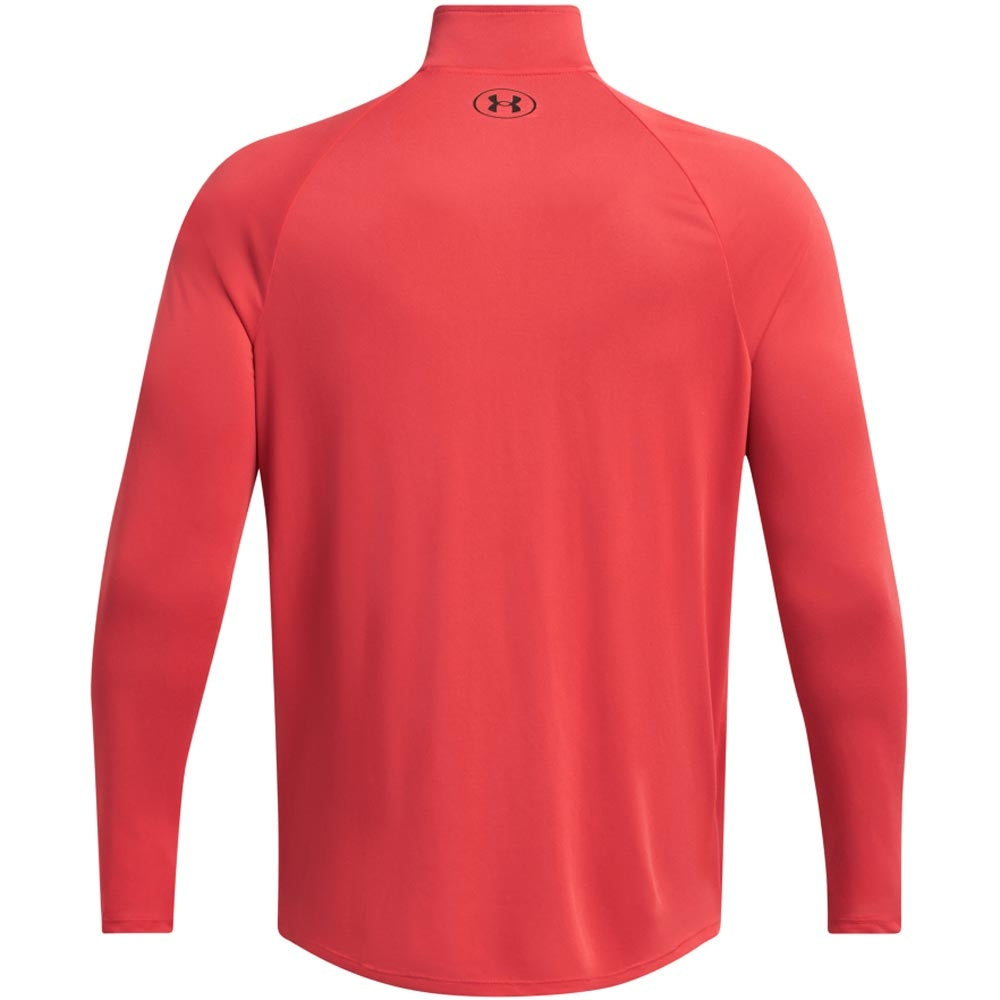 Under Armour UA Tech 2.0 1/2 Zip Herrengolfpullover Red