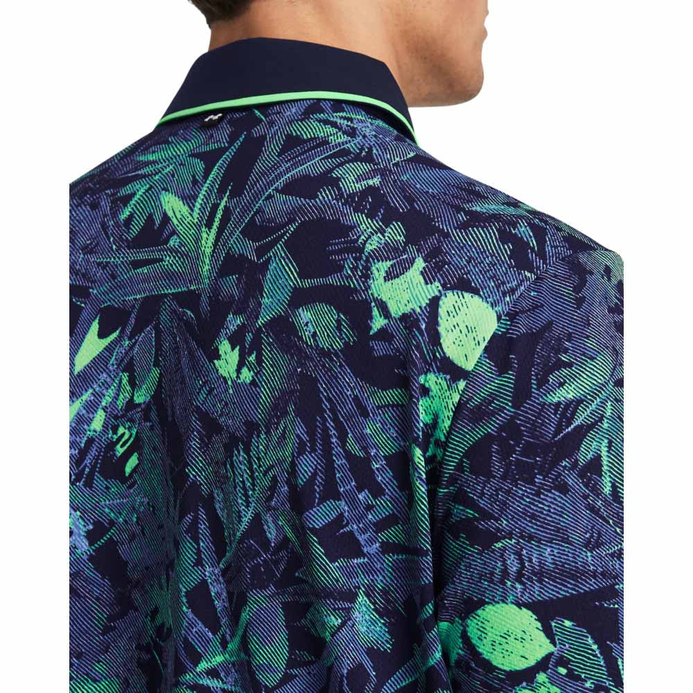Under Armour UA Iso-Chill Edge Herrengolfpoloshirt Navy-Print