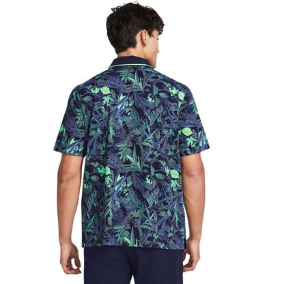Under Armour UA Iso-Chill Edge Herrengolfpoloshirt Navy-Print