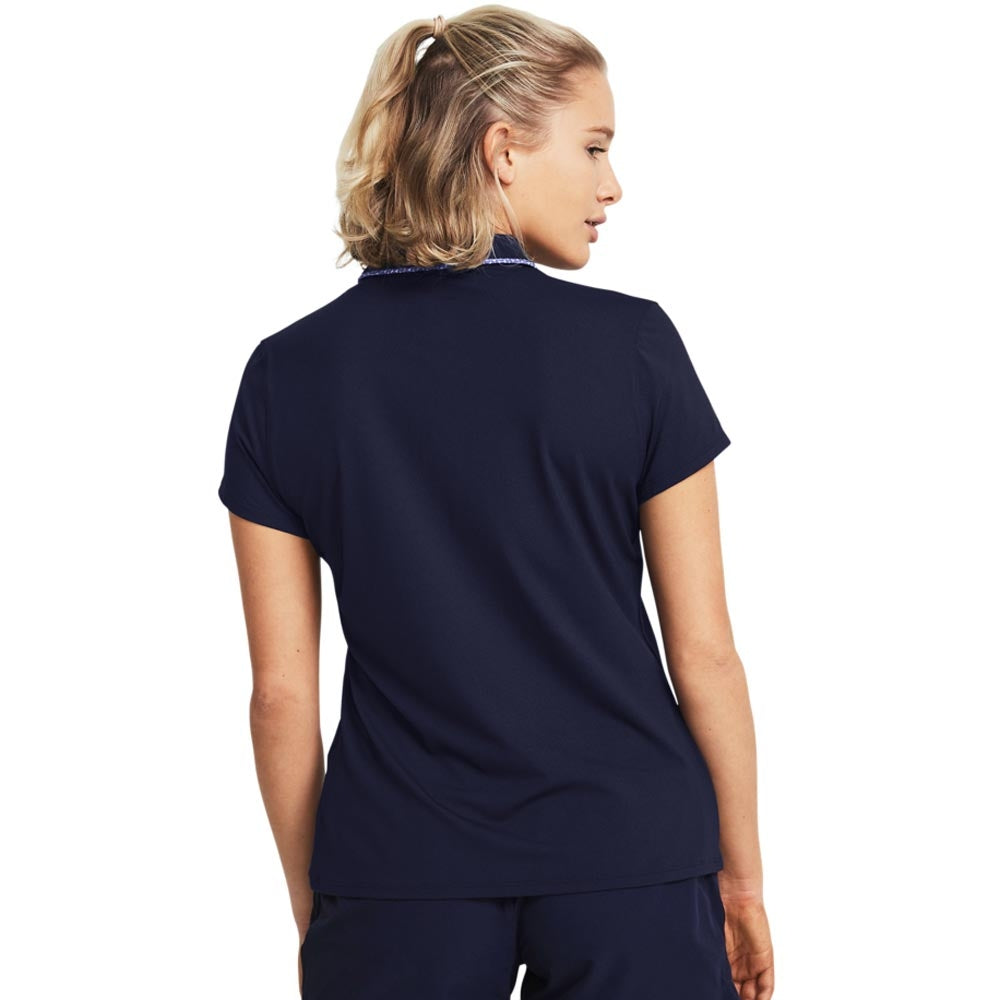 Under Armour UA Iso-Chill Damengolfpoloshirt Navy