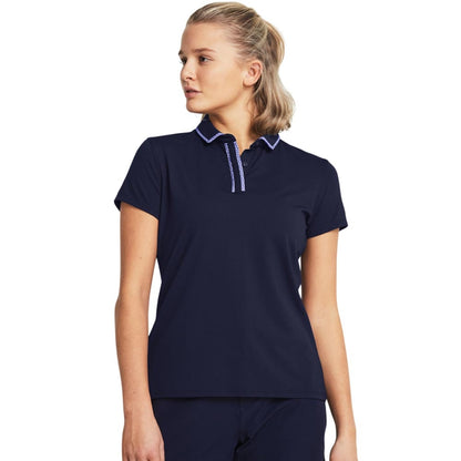 Under Armour UA Iso-Chill Damengolfpoloshirt Navy