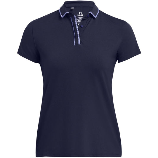 Under Armour UA Iso-Chill Damengolfpoloshirt Navy