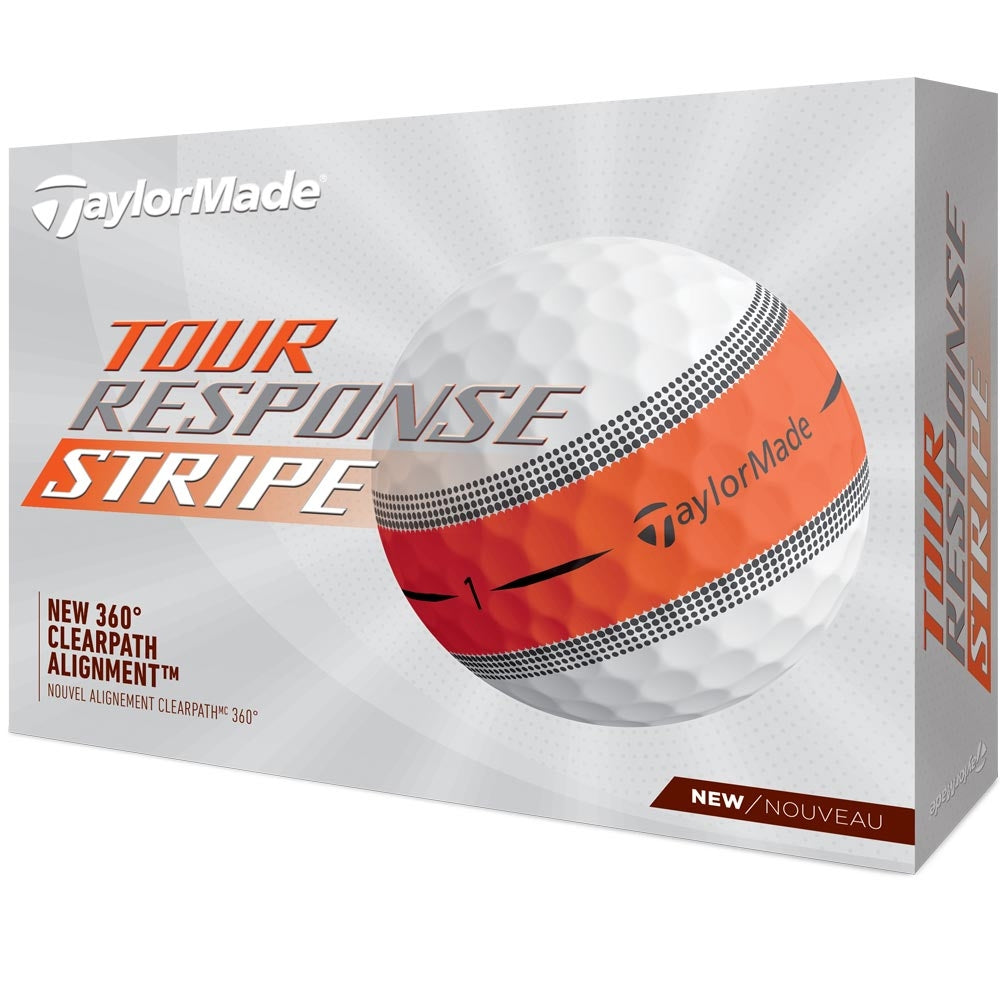 TaylorMade Tour Response Stripe Golfbälle