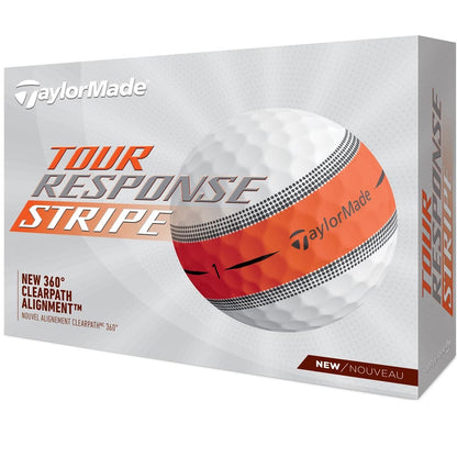 TaylorMade Tour Response Stripe Golfbälle