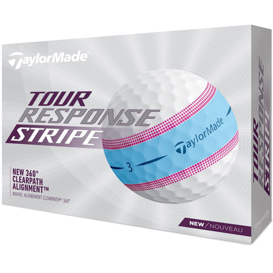 TaylorMade Tour Response Stripe Golfbälle