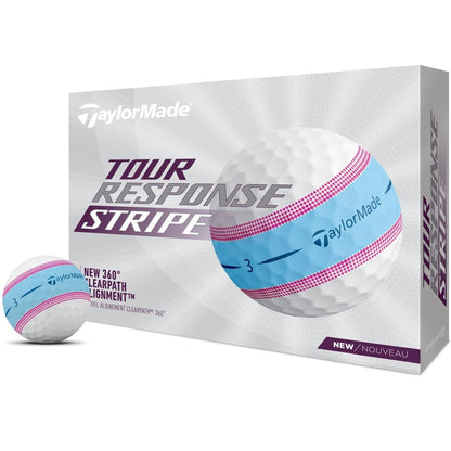 TaylorMade Tour Response Stripe Golfbälle
