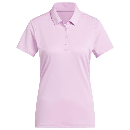 adidas Solid Performance Short Sleeve Damenpoloshirt rosa