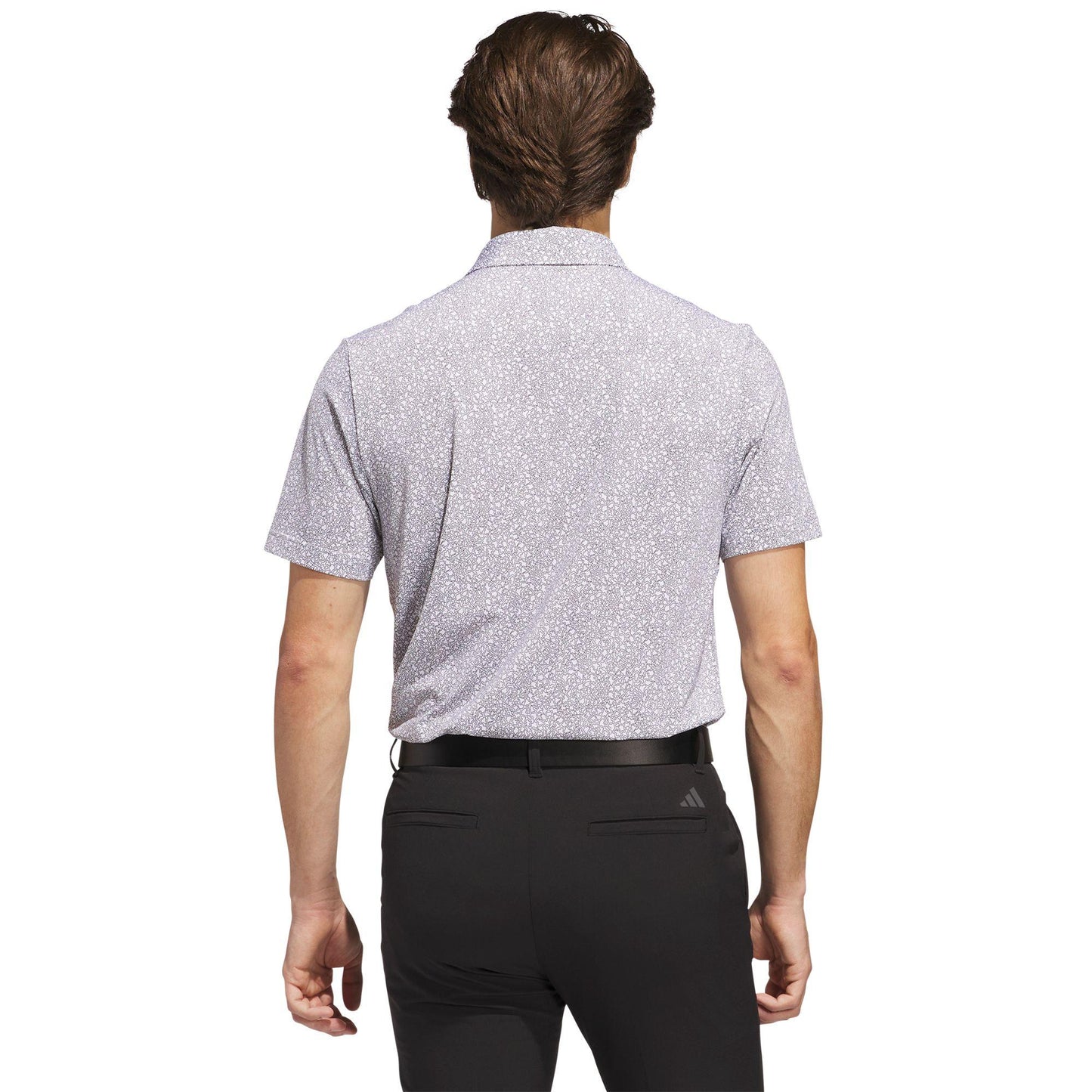 adidas Ultimate365 Mini Bunker Herrenpoloshirt white/black