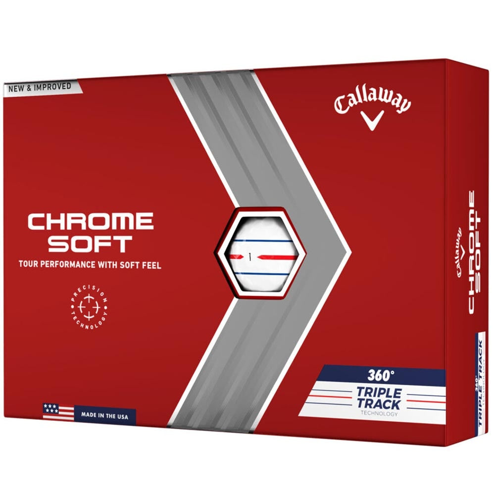 Callaway Chrome Soft Triple Track Golfbälle