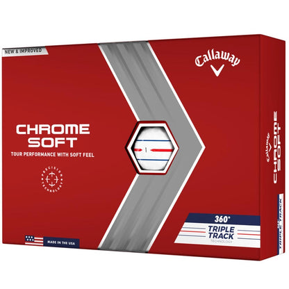 Callaway Chrome Soft Triple Track Golfbälle