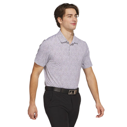 adidas Ultimate365 Mini Bunker Herrenpoloshirt white/black