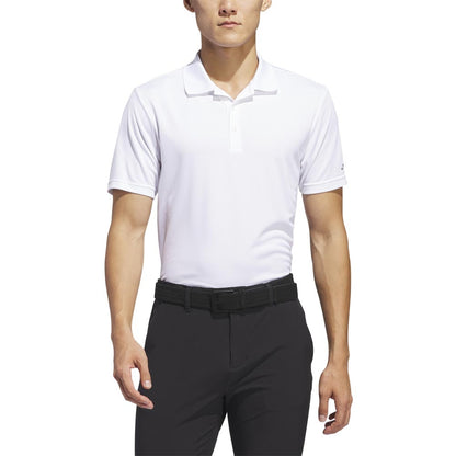 Adidas Adi Perf Herrengolfpoloshirt Weiss