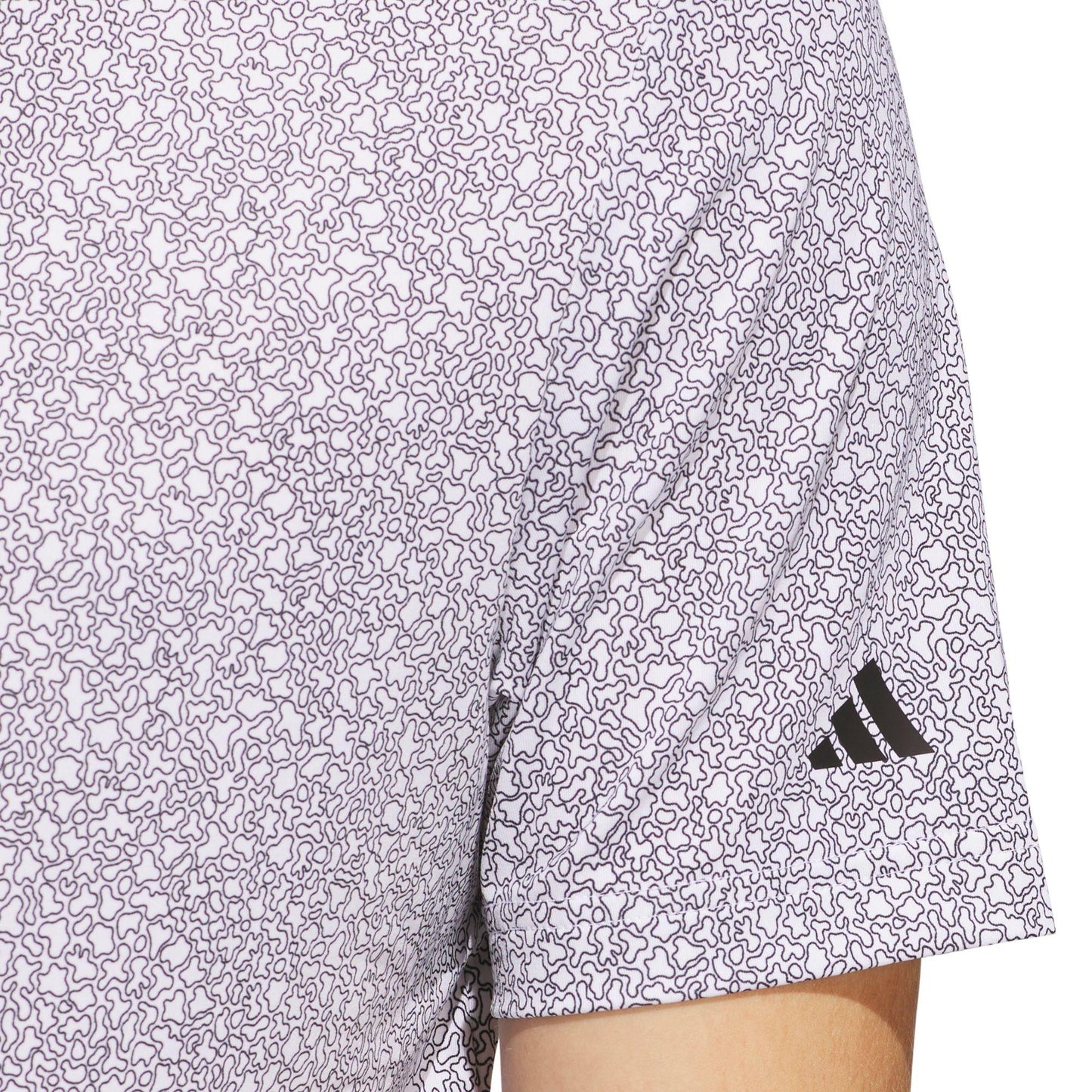 adidas Ultimate365 Mini Bunker Herrenpoloshirt white/black