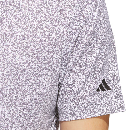 adidas Ultimate365 Mini Bunker Herrenpoloshirt white/black