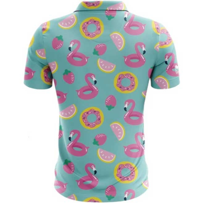 Golf Rowdies Donut Herrengolfpoloshirt