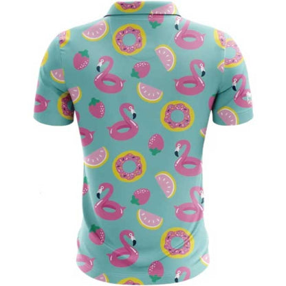 Golf Rowdies Donut Herrengolfpoloshirt