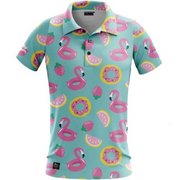 Golf Rowdies Donut Damengolfpoloshirt
