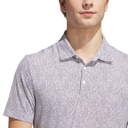 adidas Ultimate365 Mini Bunker Herrenpoloshirt white/black