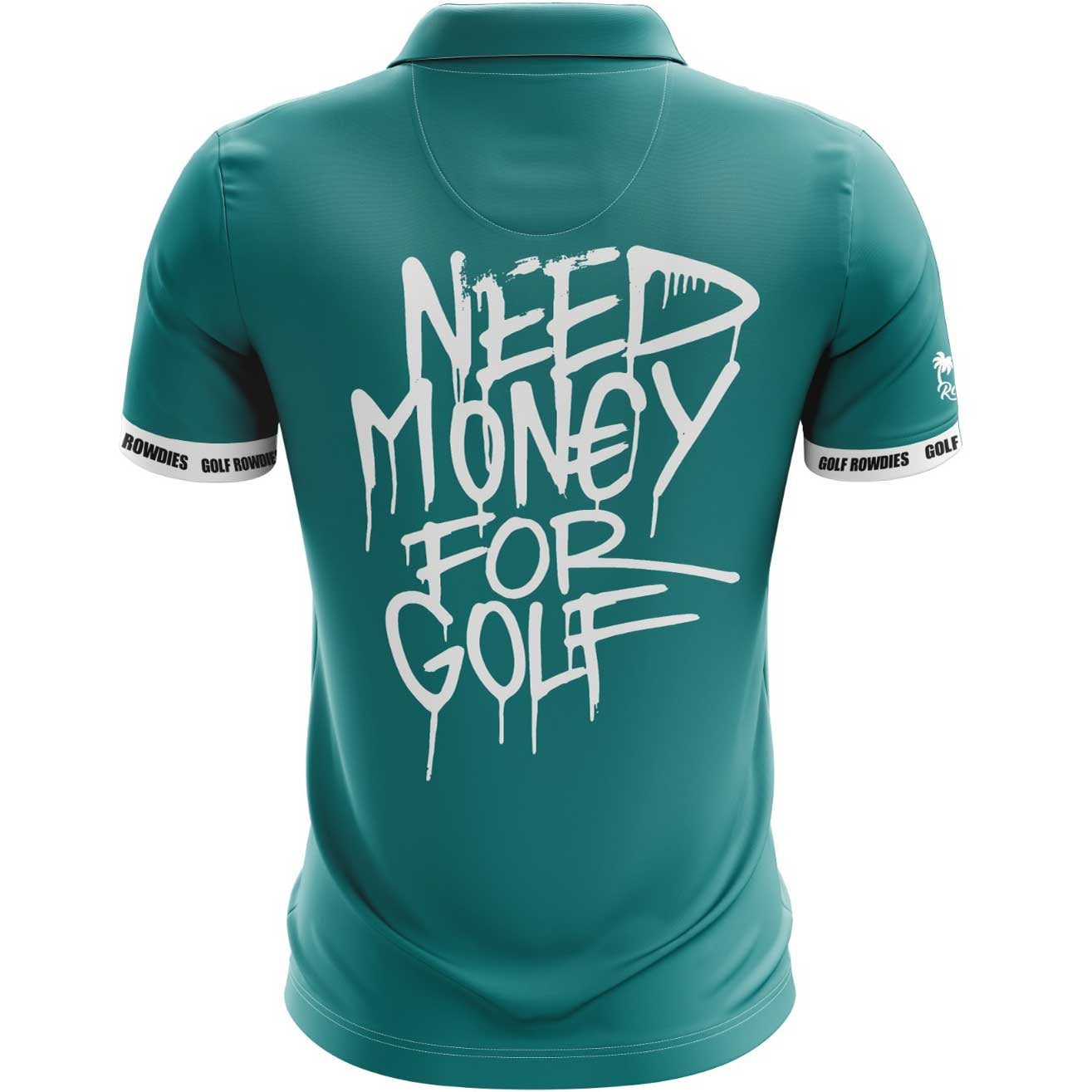 Golf Rowdies Need Money for Golf Herrengolfpoloshirt