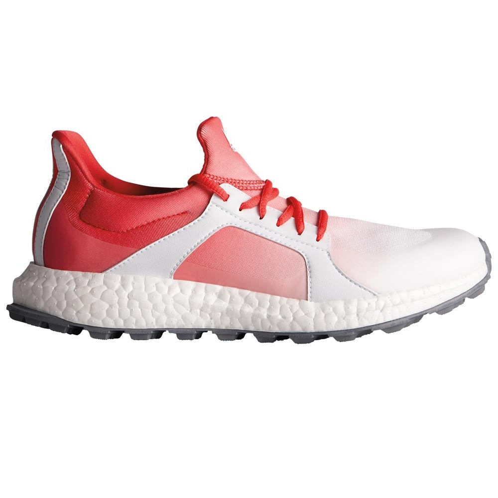 Adidas W climacross boost Damengolfschuhe Pink-Weiss-Silber