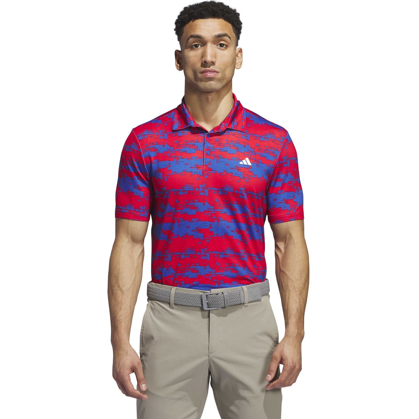 Adidas Ultimate365 Heat.Rdy Herrengolfpoloshirt Royal-Rot