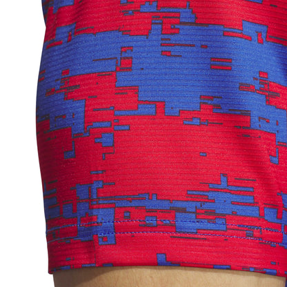 Adidas Ultimate365 Heat.Rdy Herrengolfpoloshirt Royal-Rot