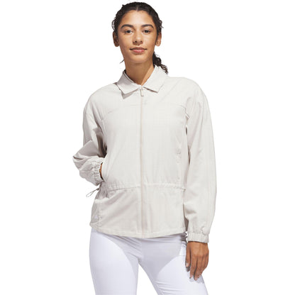 adidas Ultimate365+ Peplum Grid Damenjacke grey