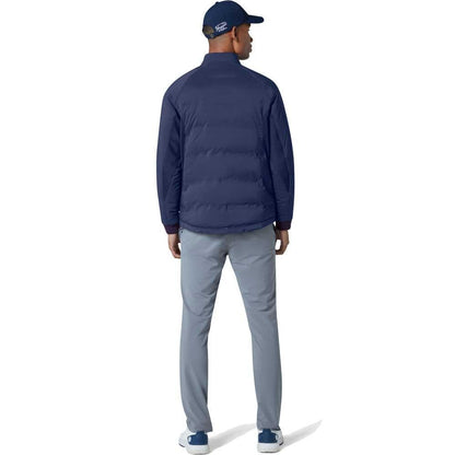 Penguin Insulated Full Zip Mixed Media Herrengolfjacke Navy