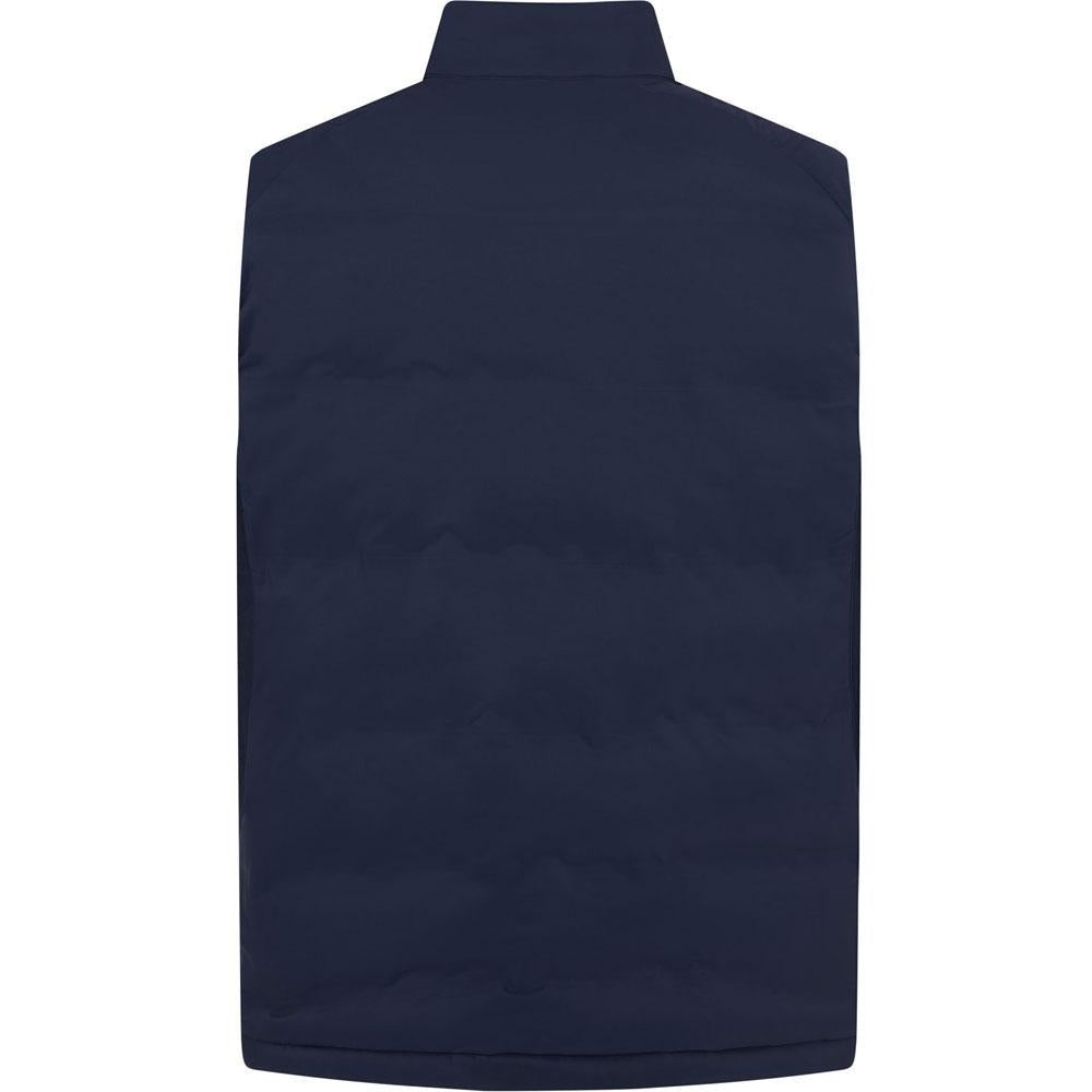 Penguin Insulated Full Zip Mixed Media Herrengolfweste Navy